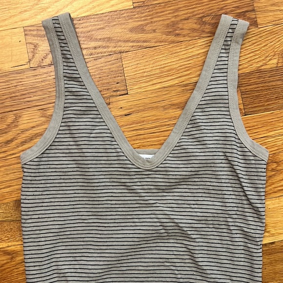 James Perse Midi Ruched Dress - Picture 3 of 7